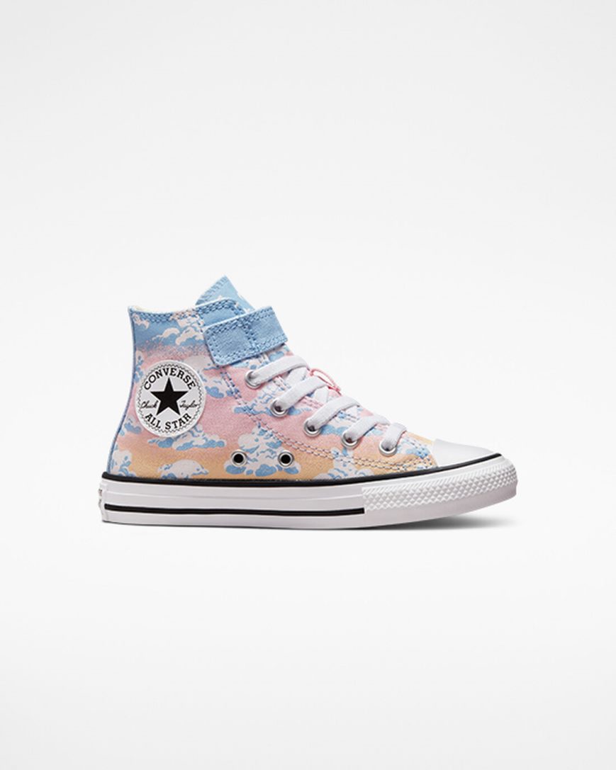 Zapatillas Altas Converse Chuck Taylor All Star Easy-On Cloud Gazer Niña Azules Naranjas Rosas | PE 0WEPL5